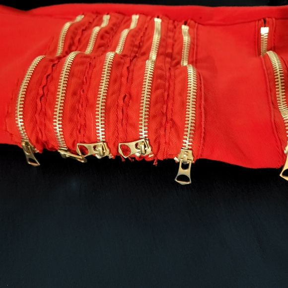 Red Custom Jeans - Picture 3 of 10